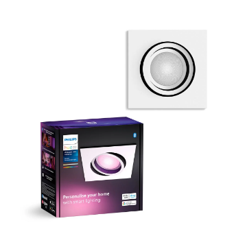 Spot incastrat Philips Hue Centura White SQ BT 4.2W 400lm White and Color Ambiance