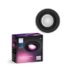 Spot incastrat Philips Hue Centura Black RD BT 4.2W 400lm White and Color Ambiance