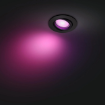 Spot incastrat Philips Hue Centura Black RD BT 4.2W 400lm White and Color Ambiance