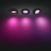 Set 3 spoturi Philips Hue Centura Black RD BT 3x4.2W 1200lm White and Color Ambiance