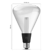 Bec LED inteligent Philips Hue LG Triangle E27 6.8W 500lm White and Color Ambiance Zigbee BT WiFi
