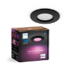 Plafoniera inteligenta LED smart Philips Hue Slim S Black 8.3W 1000lm White and Color Ambiance WiFi BT Zigbee