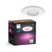 Plafoniera LED smart Philips Hue Slim S White BT 8.3W 1000lm White and Color Ambiance WiFi BT Zigbee