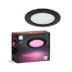 Plafoniera LED smart Philips Hue Sim L Black 12W 1500lm White and Color Ambiance BT Zigbee WiFi