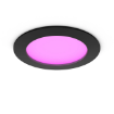 Plafoniera LED smart Philips Hue Sim L Black 12W 1500lm White and Color Ambiance BT Zigbee WiFi