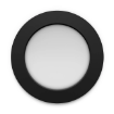 Plafoniera LED smart Philips Hue Sim L Black 12W 1500lm White and Color Ambiance BT Zigbee WiFi