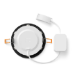 Plafoniera LED smart Philips Hue Sim L Black 12W 1500lm White and Color Ambiance BT Zigbee WiFi