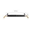 Plafoniera LED smart Philips Hue Sim L Black 12W 1500lm White and Color Ambiance BT Zigbee WiFi