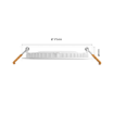 Plafoniera LED smart Philips Hue Slim L White 12W 1500lm White and Color Ambiance Wifi BT Zigbee