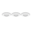 Set 3 plafoniere LED smart Philips Hue Slim S White 3x8.3W 3x1000lm White and Color Ambiance Wifi BT Zigbee