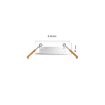 Set 3 plafoniere LED smart Philips Hue Slim S White 3x8.3W 3x1000lm White and Color Ambiance Wifi BT Zigbee