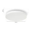 Plafoniera LED smart Philips Hue Datura RD S White 48W 3840lm White and Color Ambiance WiFi BT Zigbee