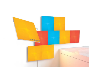 Starter Kit 9 panouri inteligente LED RGB Nanoleaf Canvas WiFi