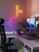 Kit extindere 3 linii lumini inteligente LED RGB Nanoleaf Lines Squared