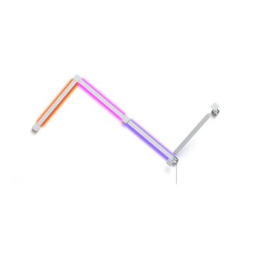 Starter Kit 4 linii lumini inteligente LED RGB Nanoleaf Lines Squared