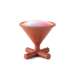 Lampa inteligenta Nanoleaf Smarter IQ Umbra Cono Orange LED RGBW 130LM 2.4W 5V WiFi Bluetooth reincarcabila portabila