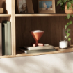 Lampa inteligenta Nanoleaf Smarter IQ Umbra Cono Orange LED RGBW 130LM 2.4W 5V WiFi Bluetooth reincarcabila portabila