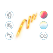 Banda LED inteligenta WiZ kit 4m Type-C RGBW 13W 840lm BT Wifi