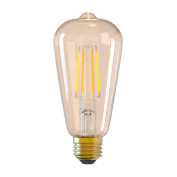 Bec LED inteligent cu filament Tellur E27 fumuriu lumina rece calda 220-240V 6W 600lm Wifi