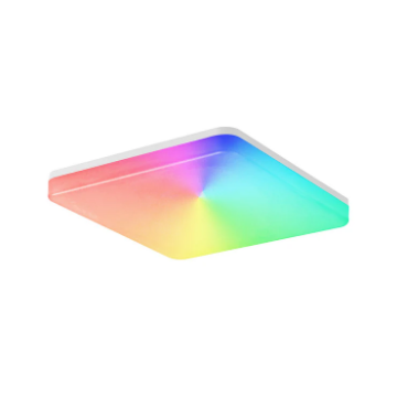 Plafoniera inteligenta LED Tellur patrata alb RGB AC 220V-240V 50Hz 24W 3000-6500K 2400lm Wifi