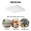 Plafoniera inteligenta LED Tellur patrata alb RGB AC 220V-240V 50Hz 24W 3000-6500K 2400lm Wifi