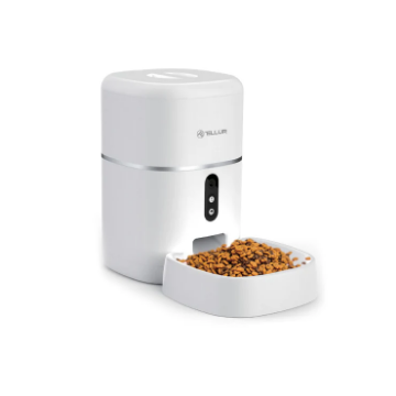 Dispenser inteligent hrana animale Tellur camera UltraHD difuzor 1W capacitate 4L WiFi