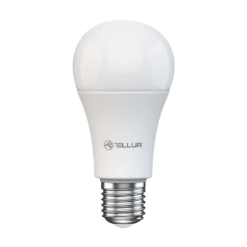 Bec inteligent Tellur E27 lumina reglabila alba calda 10W Wifi