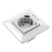 Priza inteligenta perete Tellur monitorizare consum port tip C USB 3600W 16A WiFi