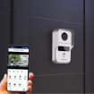 Videointerfon inteligent Tellur gri functie deschidere sonerie interior rezolutie 1080P IP54 Wifi