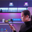 Videointerfon inteligent Tellur gri functie deschidere sonerie interior rezolutie 1080P IP54 Wifi