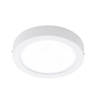 Plafoniera LED Eglo gama Fueva 1x22W 3000k 2200lm metal alb 94535
