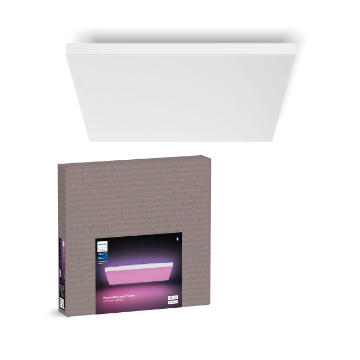 Plafoniera LED smart Philips Hue Datura SQ XL White 67W 4300lm White and Color Ambiance BT Zigbee WiFi