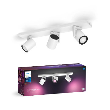 Spot Philips Hue Argenta White BT 3x4.2W 1200lm White and Color Ambiance