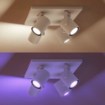 Spot Philips Hue Argenta White BT 4x4.2W 1600lm White and Color Ambiance