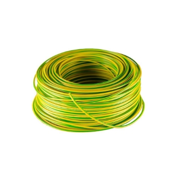 Cablu conductor rigid FY 6 verde-galben colac 100ml
