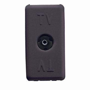 Priza TV directa Gewiss System GW21228 1 modul neagra