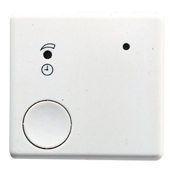 Buton electronic temporizat Gewiss System GW20810 2 module alb 