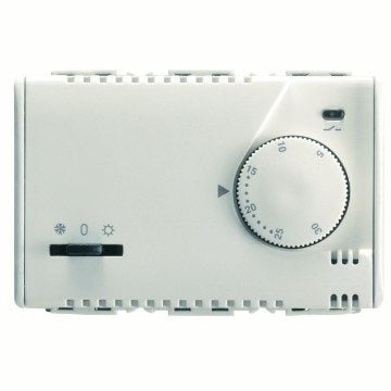 Termostat LED Gewiss System GW20852 vara iarna buton reglare alb