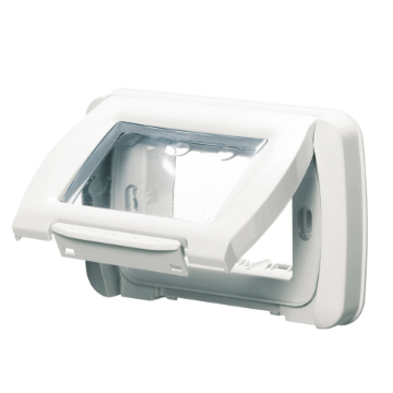 Rama decor Gewiss Top System GW22451 3 module alba IP55 