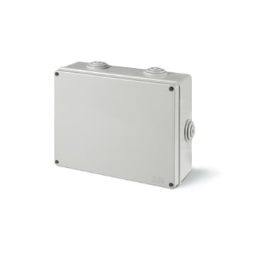 Doza derivatie Scame PT 6 presetupe 120x80x50mm IP55 IK08 685.005