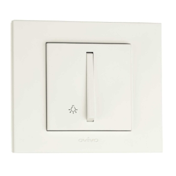 Intrerupator Revenire Ovivo slim Grano ST Alb
