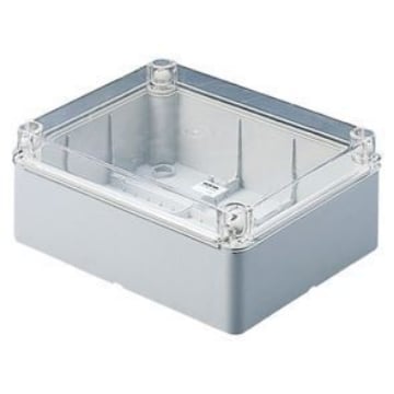 Doza derivatie Gewiss GW44426 capac gri 150x110x70mm IP56 IK08 technopolymer halogen free pentru conexiuni electrice sigure