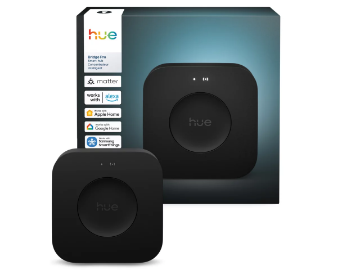 PHILIPS HUE Bridge Pro Smart Hub Ultra-Fast 1.7GHz Quad-Core 8GB RAM USB-C Wi-Fi MotionAware Black| Iluminat control smart interior-exterior