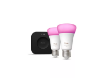 PHILIPS Hue Starter Kit White and Color Ambiance E27 2x9W 1100lm 2000-6500K Hue Bridge Pro Matter Bluetooth