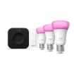 PHILIPS Hue Starter Kit White and Color Ambiance 3X9W E27 1055lm 2000-6500K RGBW Bridge Pro Matter Bluetooth