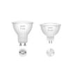 PHILIPS Hue Starter Kit Becuri LED Inteligente GU10 White and Color Ambiance 3x6.5W 400lm Hue Bridge Pro Dimmer Matter Bluetooth