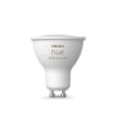 PHILIPS Hue Starter Kit Becuri LED Inteligente GU10 White and Color Ambiance 3x6.5W 400lm Hue Bridge Pro Dimmer Matter Bluetooth
