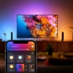 PHILIPS Hue Play Light Bar Double Pack White and Color Ambiance 13.2W 500lm 2000-6500K RGBW IP20 Bridge Pro Matter Bluetooth