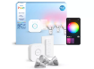 PHILIPS Hue Essential Starter Kit 3 Becuri Inteligente LED GU10 4.7W (50W) 345lm Bridge v2 Dimmer Switch RGBW