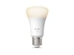 PHILIPS Hue Bec Inteligent LED White E27 9.5W(75W) 1100lm A19 2700K Alb Cald | Iluminat interior reglabil Bluetooth Voce